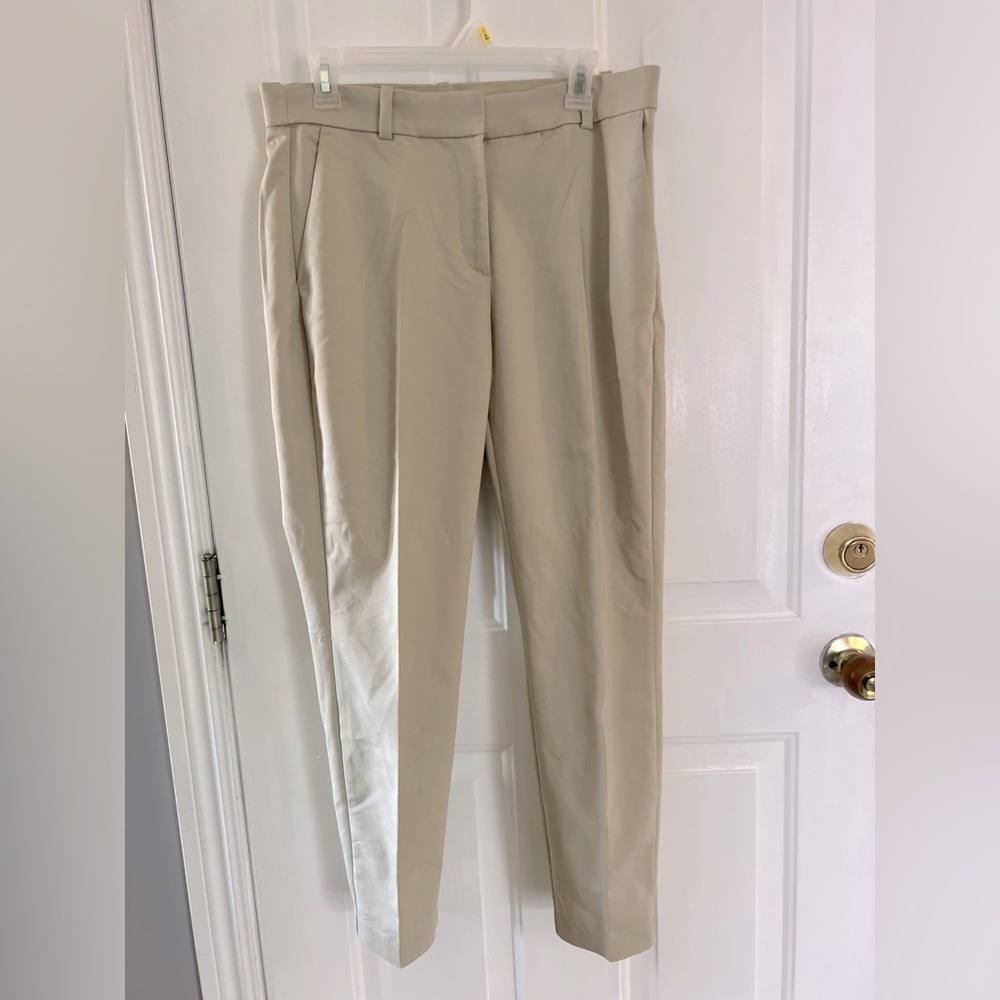 Work slack, pleated and ankle cut
